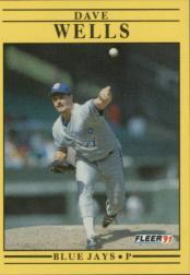 1991 Fleer Baseball Card Pick 1-250 - Picture 369 of 494