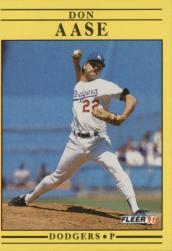 1991 Fleer Baseball Card Pick 1-250 - Picture 379 of 494