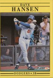 1991 Fleer Baseball Card Pick 1-250 - Picture 399 of 494