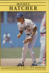1991 Fleer Baseball Card Pick 1-250 - Picture 405 of 494