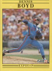 1991 Fleer Baseball Card Pick 1-250 - Picture 445 of 494