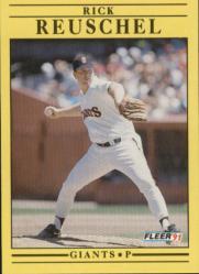 1991 Fleer Baseball Card Pick 251-495