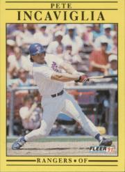 1991 Fleer Baseball Card Pick 251-495