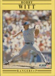 1991 Fleer Baseball Card Pick 251-495