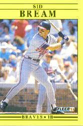 1991 Fleer Update Baseball Card Pick