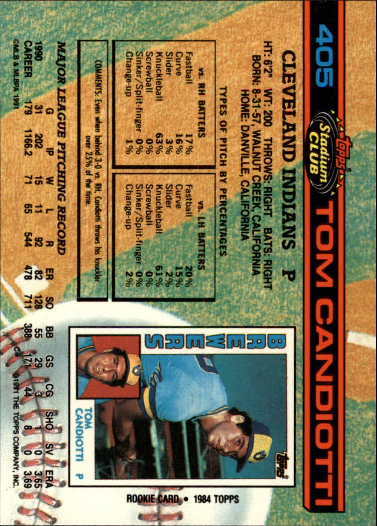 A1126- 1991 Stadium Club BB Cards 401-600 +Rookies -You Pick- 10+ FREE US SHIP - Picture 11 of 401
