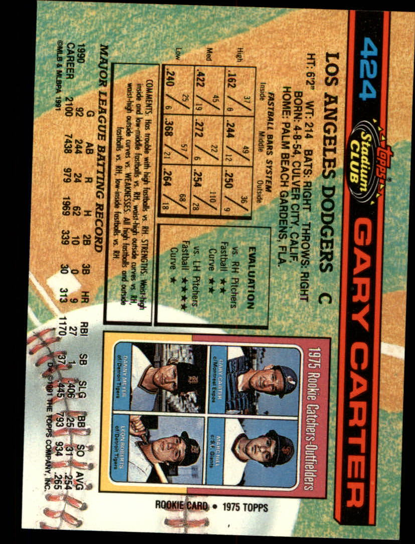 thumbnail 49  - A1126- 1991 Stadium Club BB Cards 401-600 +Rookies -You Pick- 10+ FREE US SHIP