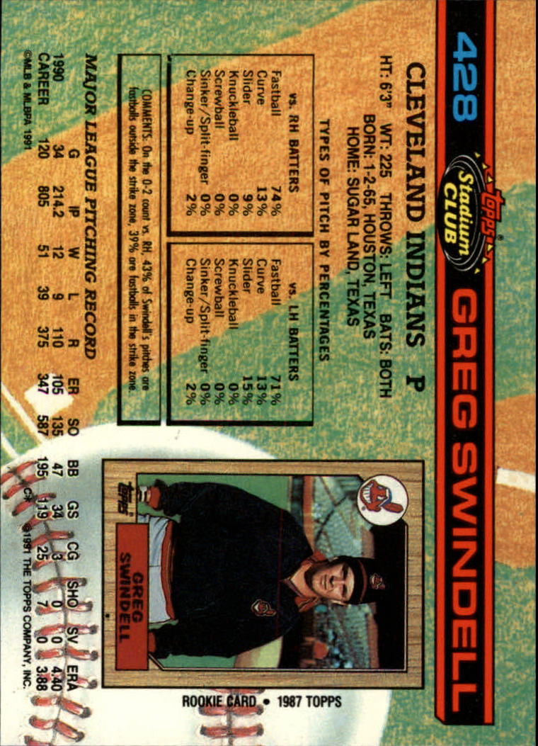 A1126- 1991 Stadium Club BB Cards 401-600 +Rookies -You Pick- 10+ FREE US SHIP - Picture 57 of 401