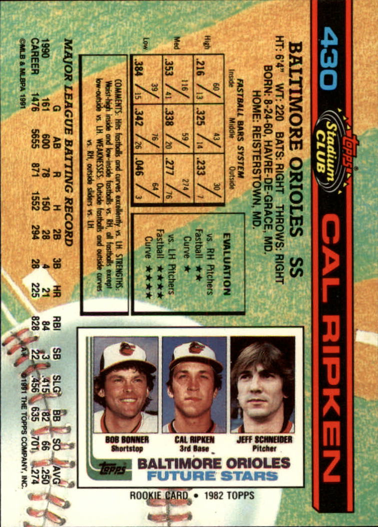 A1126- 1991 Stadium Club BB Cards 401-600 +Rookies -You Pick- 10+ FREE US SHIP - Picture 61 of 401