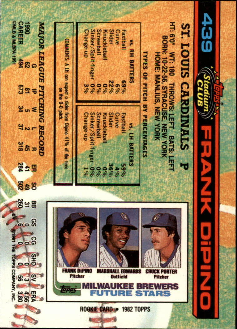 thumbnail 79  - A1126- 1991 Stadium Club BB Cards 401-600 +Rookies -You Pick- 10+ FREE US SHIP