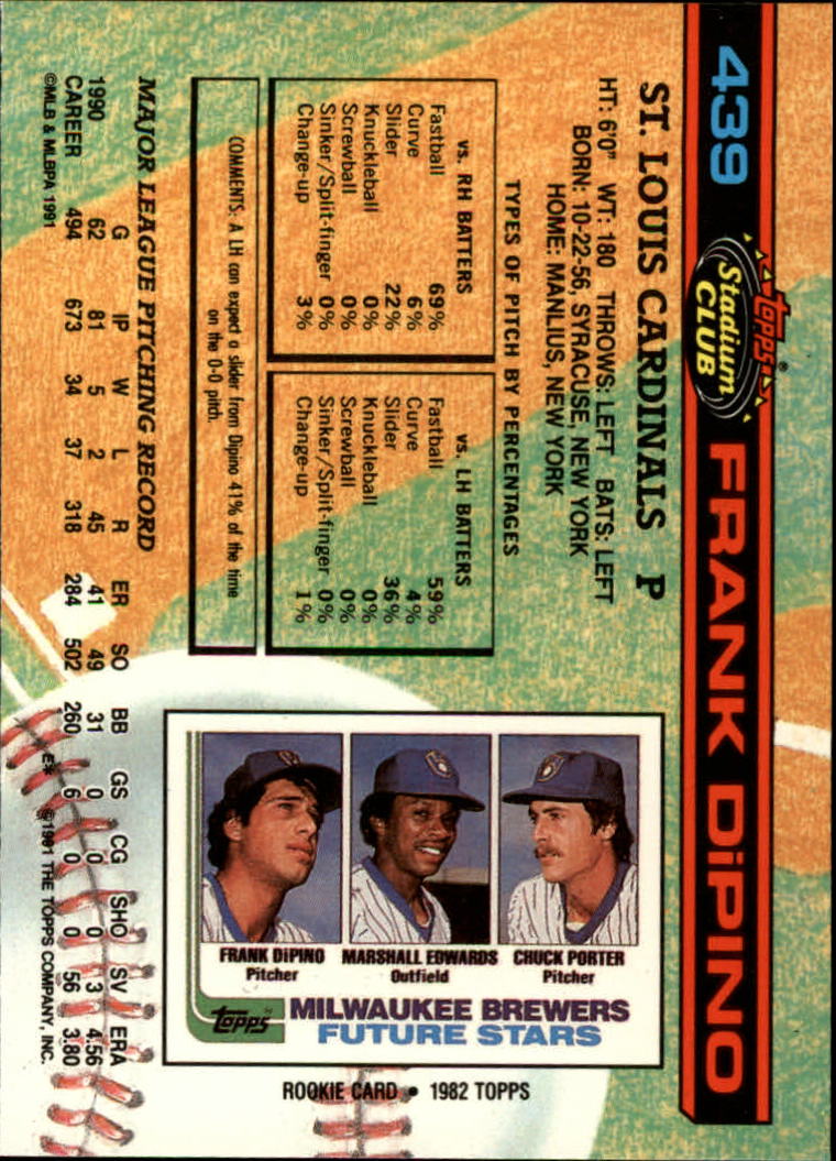 A1126- 1991 Stadium Club BB Cards 401-600 +Rookies -You Pick- 10+ FREE US SHIP - Picture 79 of 401