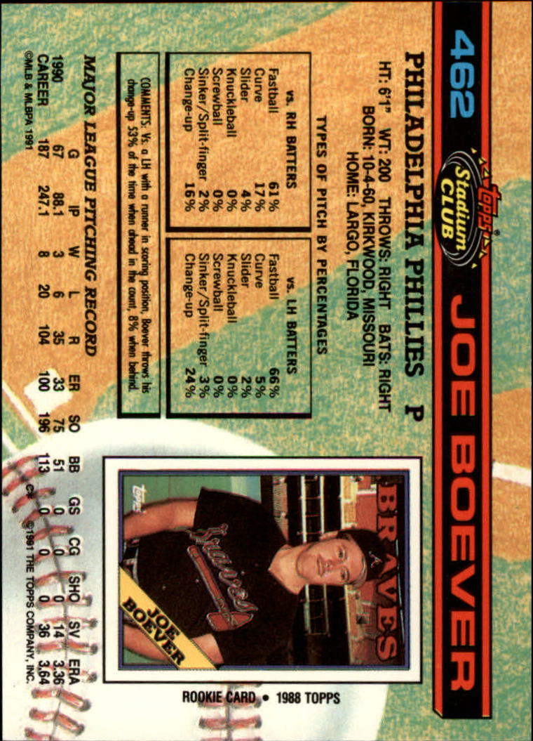 thumbnail 125  - A1126- 1991 Stadium Club BB Cards 401-600 +Rookies -You Pick- 10+ FREE US SHIP