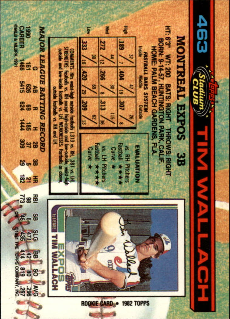 thumbnail 127  - A1126- 1991 Stadium Club BB Cards 401-600 +Rookies -You Pick- 10+ FREE US SHIP