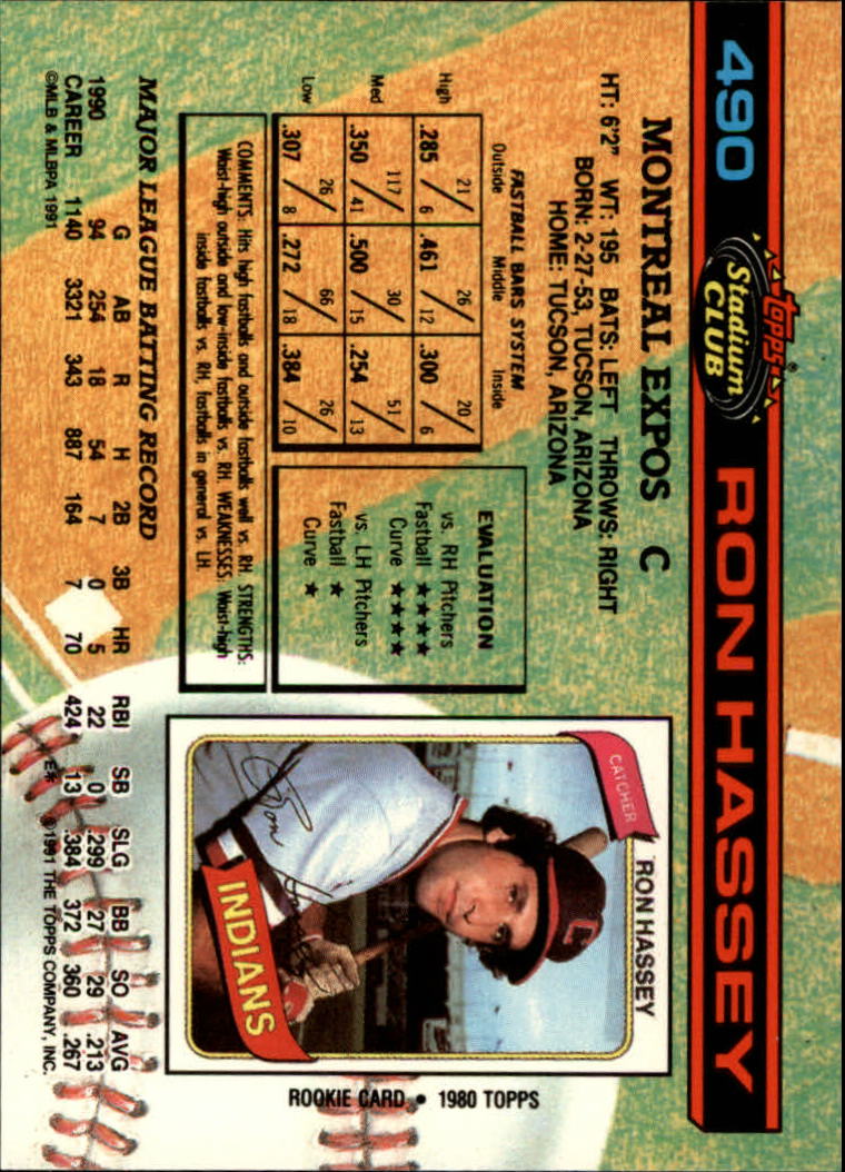 A1126- 1991 Stadium Club BB Cards 401-600 +Rookies -You Pick- 10+ FREE US SHIP - Picture 181 of 401