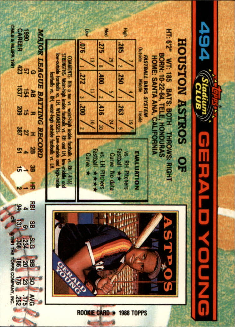 A1126- 1991 Stadium Club BB Cards 401-600 +Rookies -You Pick- 10+ FREE US SHIP - Picture 189 of 401