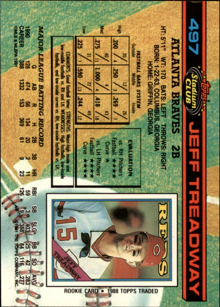 A1126- 1991 Stadium Club BB Cards 401-600 +Rookies -You Pick- 10+ FREE US SHIP - Picture 195 of 401