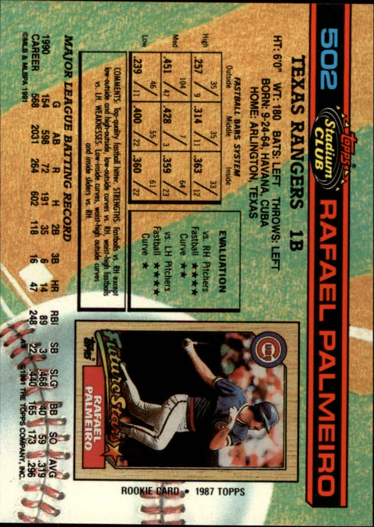 A1126- 1991 Stadium Club BB Cards 401-600 +Rookies -You Pick- 10+ FREE US SHIP - Picture 205 of 401