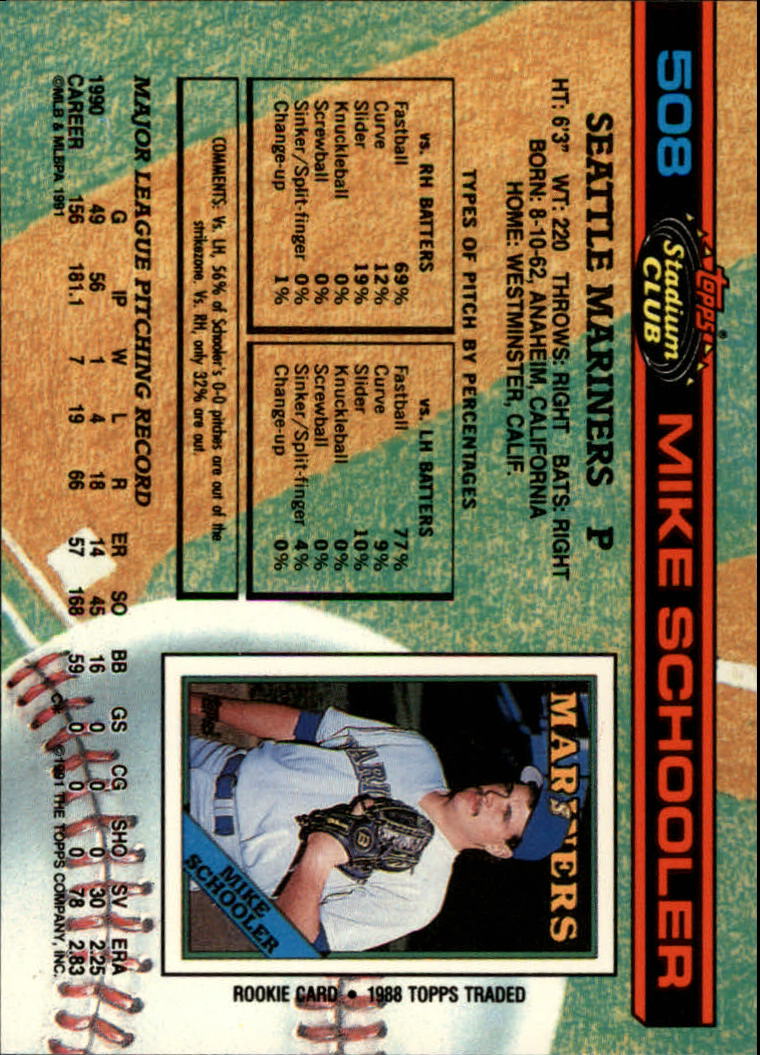 thumbnail 17  - 1991 Stadium Club Baseball Card Pick 501-600