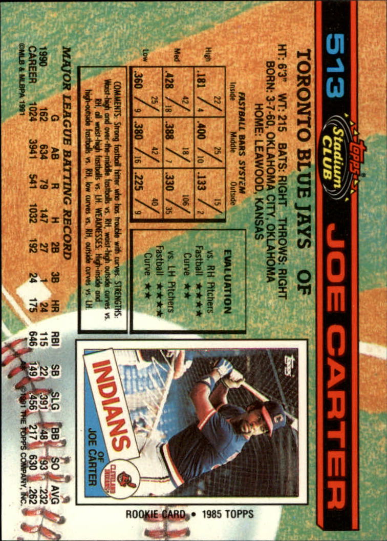 A1126- 1991 Stadium Club BB Cards 401-600 +Rookies -You Pick- 10+ FREE US SHIP - Picture 227 of 401