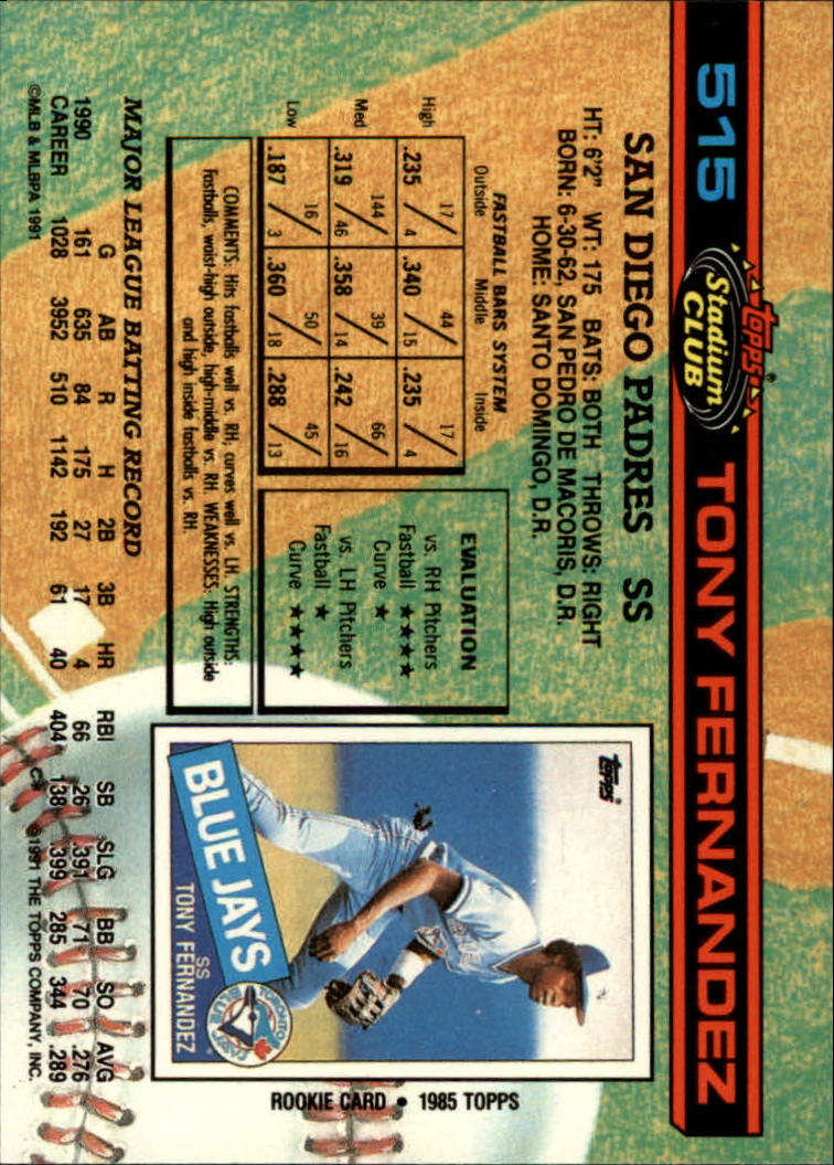 A1126- 1991 Stadium Club BB Cards 401-600 +Rookies -You Pick- 10+ FREE US SHIP - Picture 231 of 401