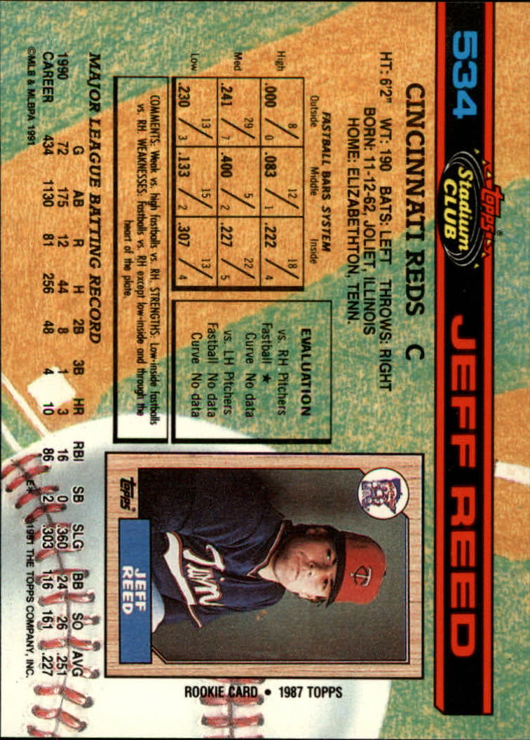 A1126- 1991 Stadium Club BB Cards 401-600 +Rookies -You Pick- 10+ FREE US SHIP - Picture 269 of 401