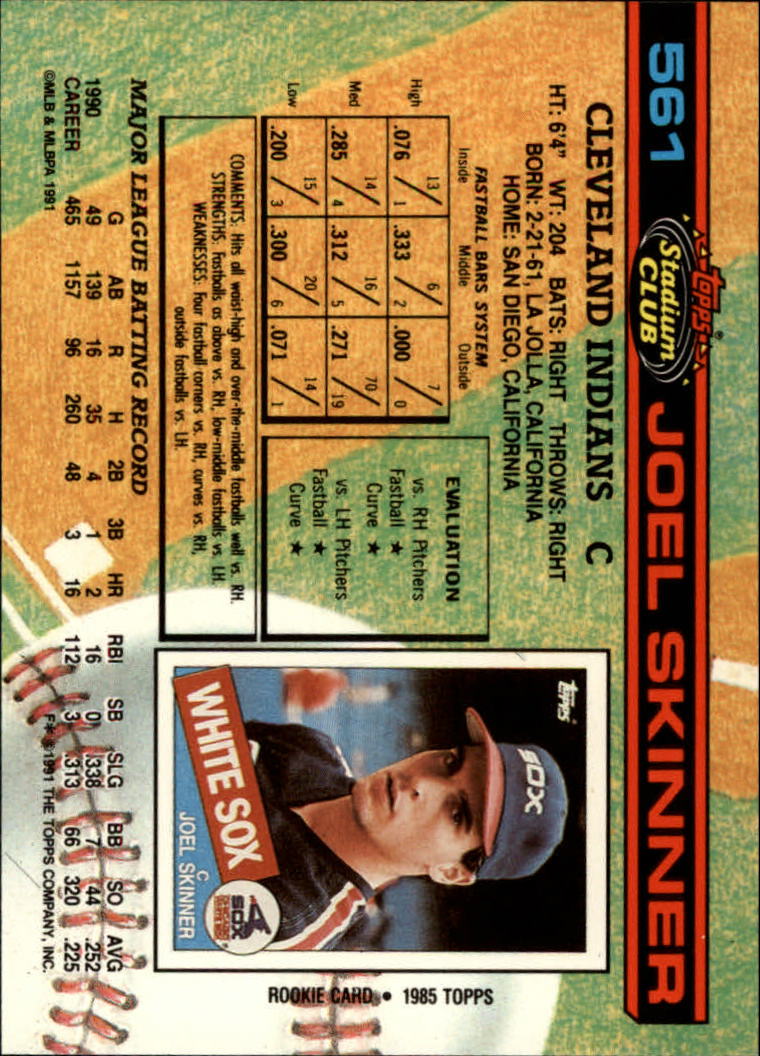 thumbnail 123  - 1991 Stadium Club Baseball Card Pick 501-600