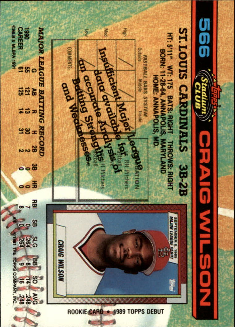 thumbnail 133  - 1991 Stadium Club Baseball Card Pick 501-600