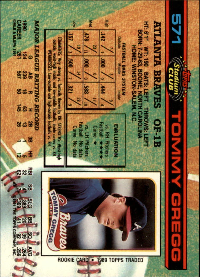 A1126- 1991 Stadium Club BB Cards 401-600 +Rookies -You Pick- 10+ FREE US SHIP - Picture 343 of 401