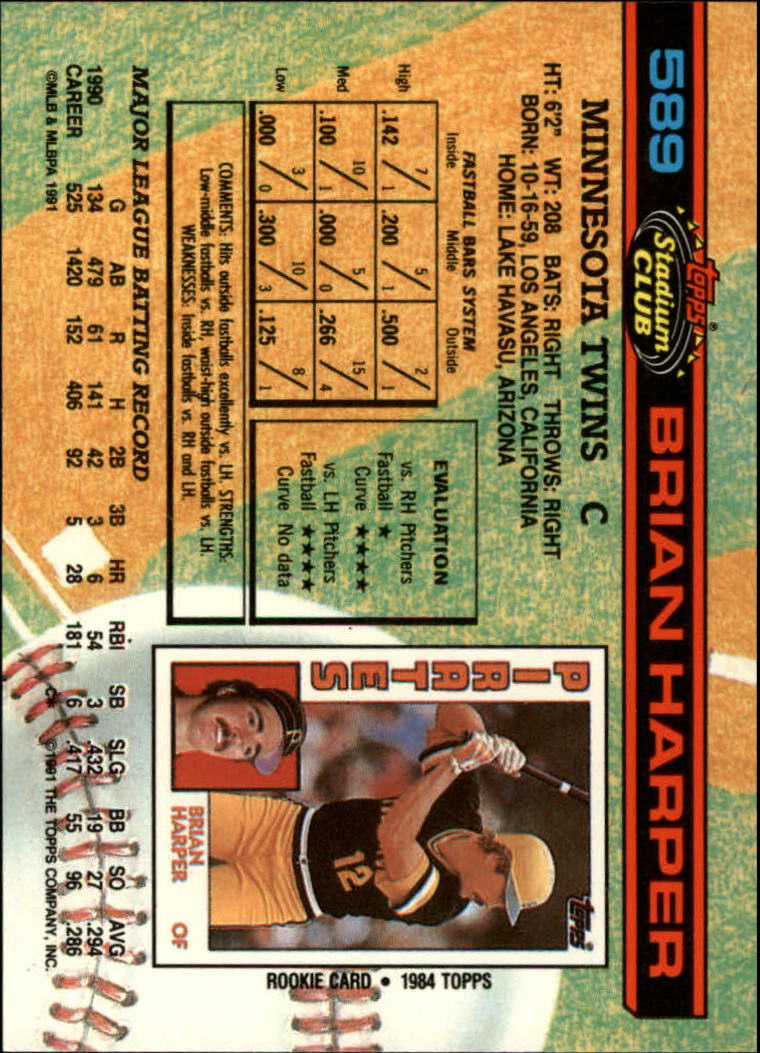 A1126- 1991 Stadium Club BB Cards 401-600 +Rookies -You Pick- 10+ FREE US SHIP - Picture 379 of 401