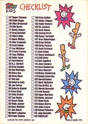 1992 Topps Kids - #56 Bip Roberts