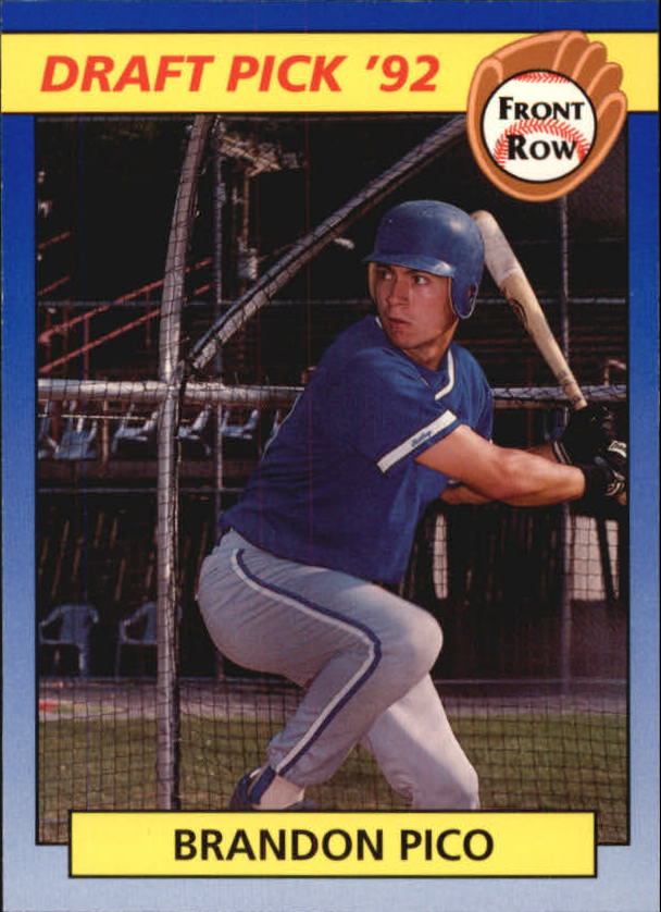 1992 Front Row Draft Picks Baseball Card Pick