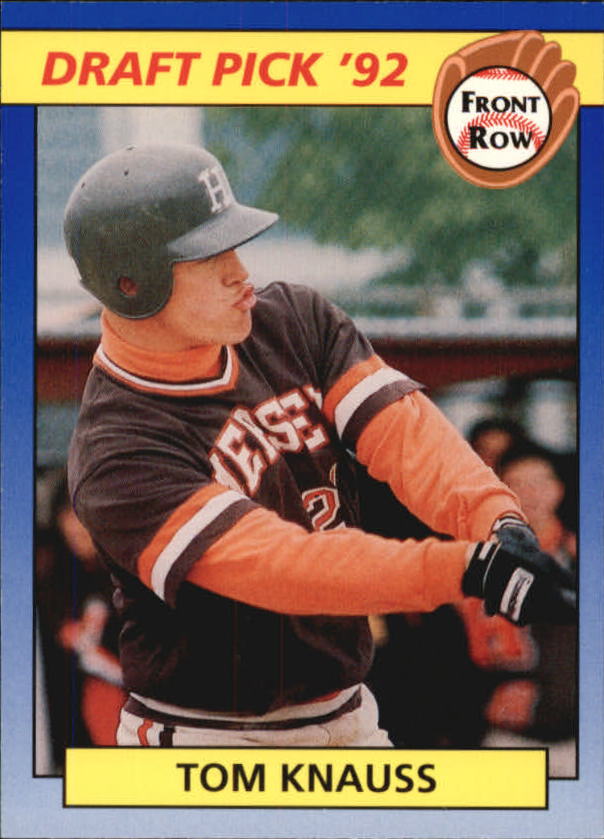 1992 Front Row Draft Picks Baseball Card Pick