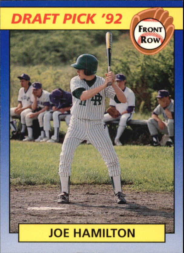 1992 Front Row Draft Picks Baseball Card Pick