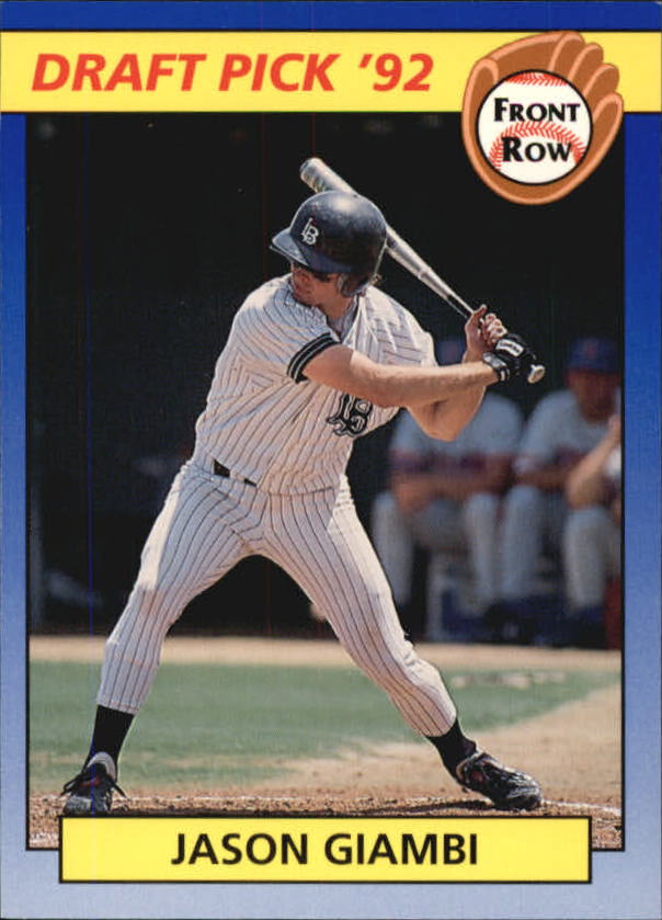 1992 Front Row Draft Picks Baseball Card Pick