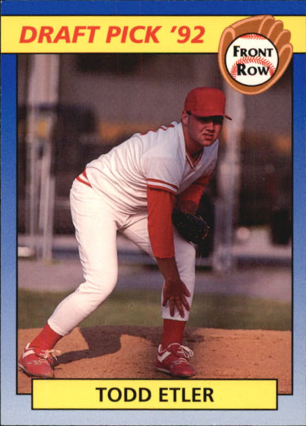 1992 Front Row Draft Picks Baseball Card Pick