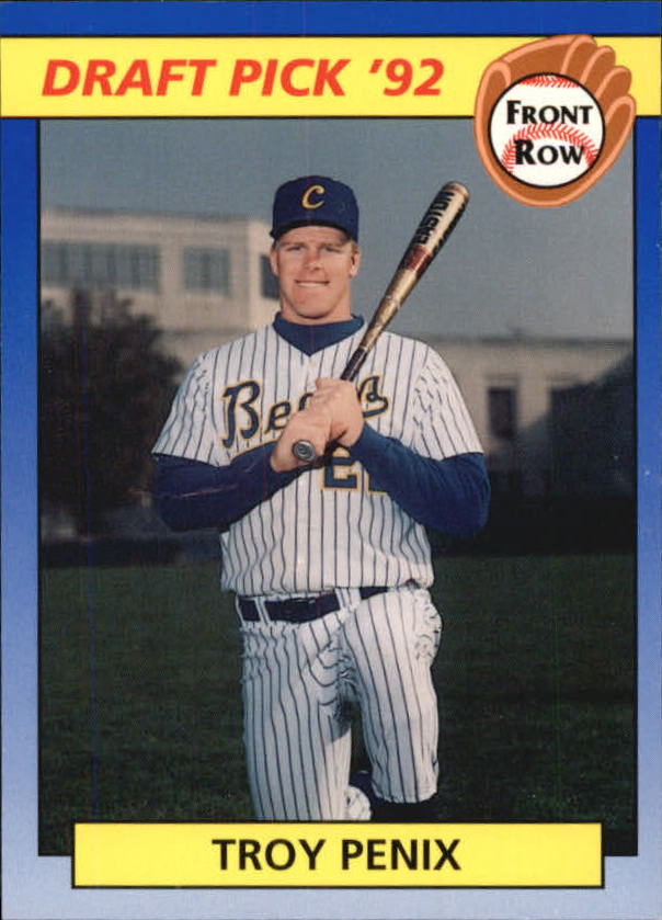 1992 Front Row Draft Picks Baseball Card Pick