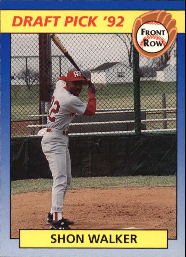 1992 Front Row Draft Picks Baseball Card Pick