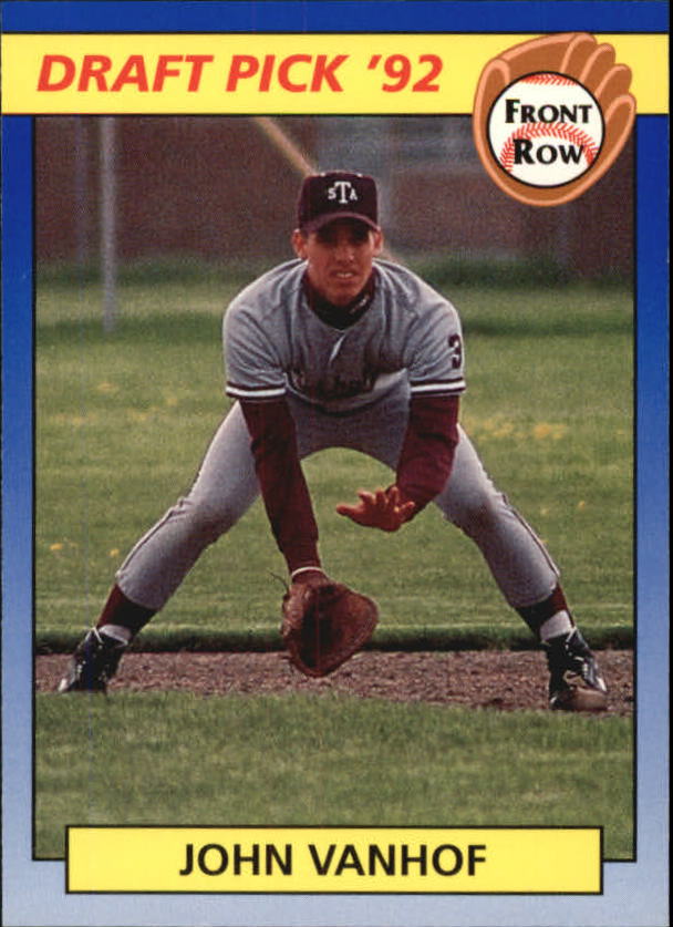 1992 Front Row Draft Picks Baseball Card Pick