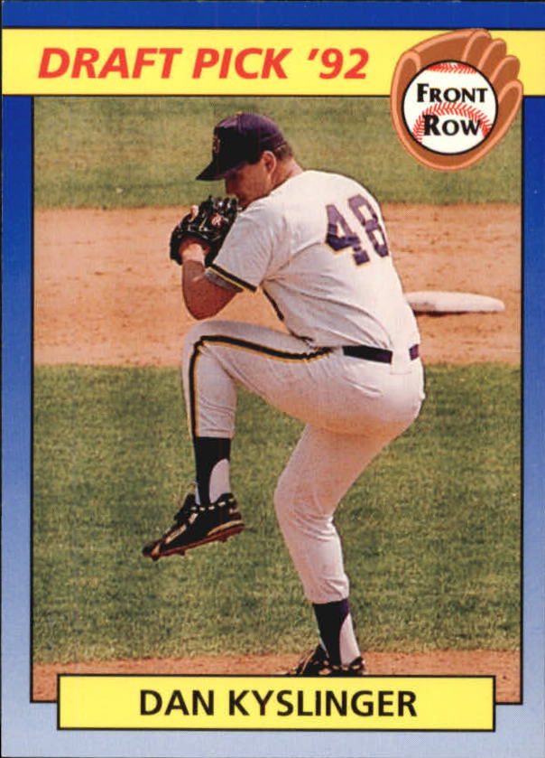 1992 Front Row Draft Picks Baseball Card Pick