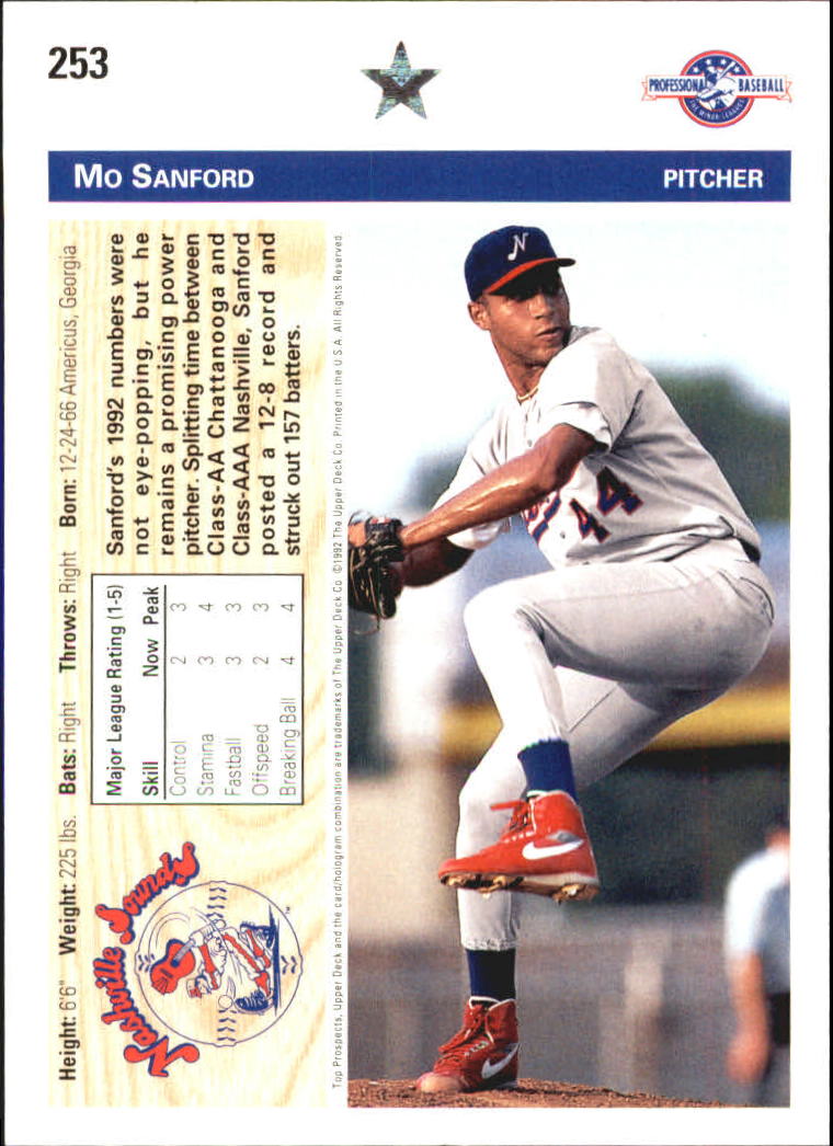 B1849- 1992 Upper Deck Minors BB Card #s 201-330+ -You Pick- 15+ FREE US SHIP