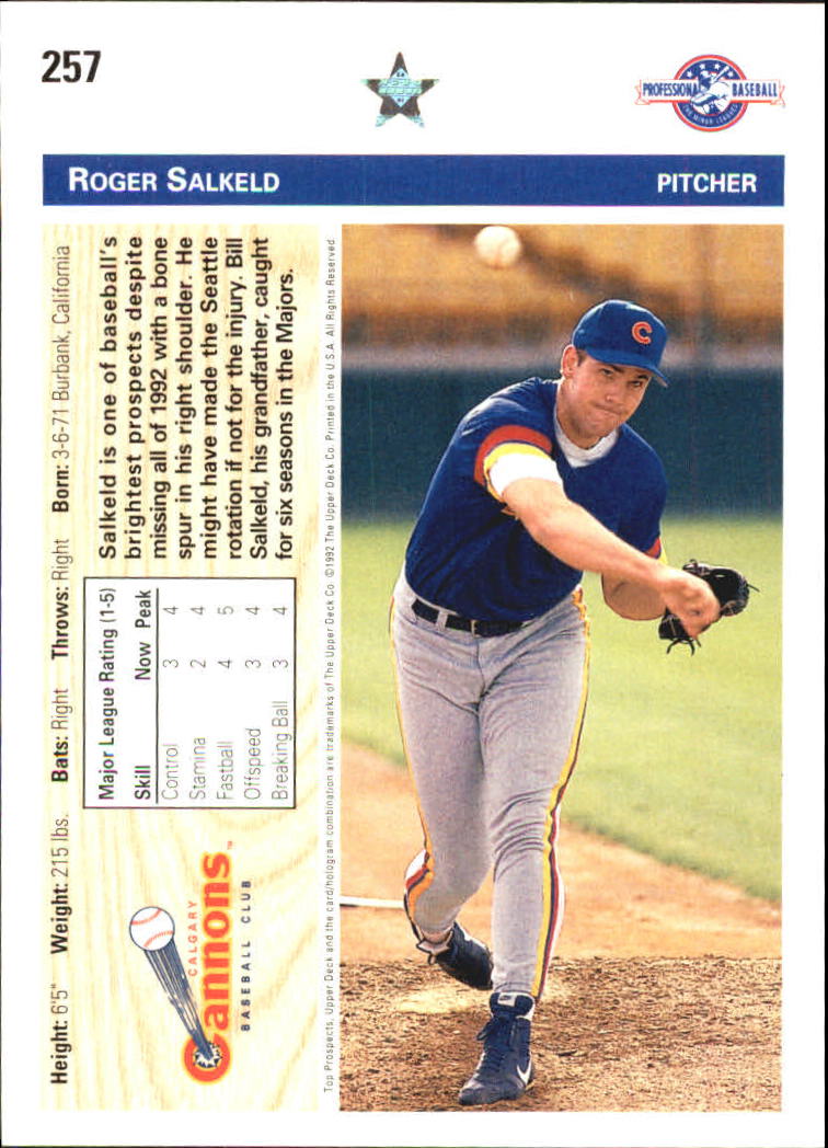 B1849- 1992 Upper Deck Minors BB Card #s 201-330+ -You Pick- 15+ FREE US SHIP