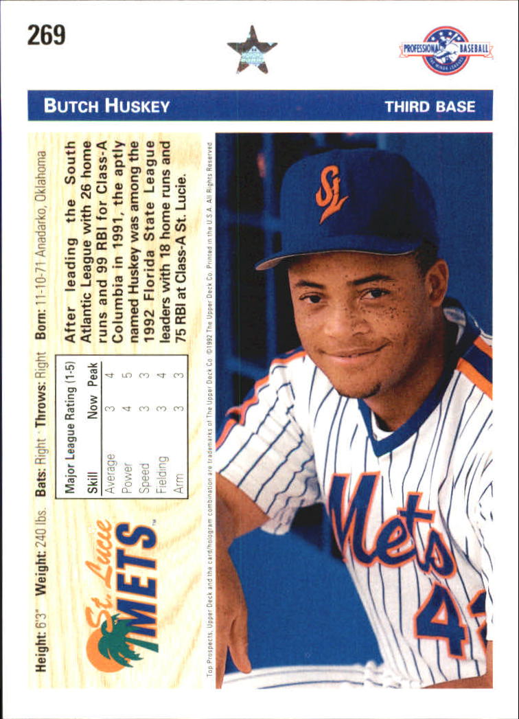 B1849- 1992 Upper Deck Minors BB Card #s 201-330+ -You Pick- 15+ FREE US SHIP