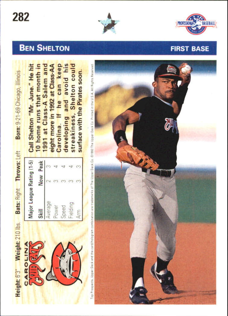 B1849- 1992 Upper Deck Minors BB Card #s 201-330+ -You Pick- 15+ FREE US SHIP