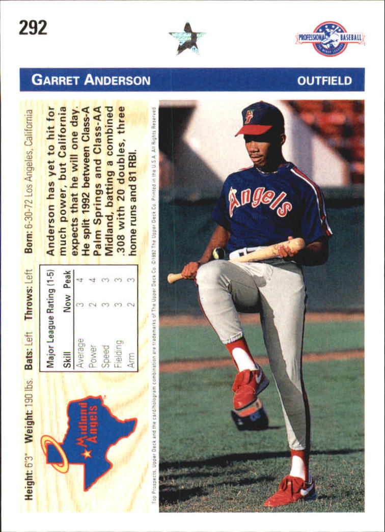 B1849- 1992 Upper Deck Minors BB Card #s 201-330+ -You Pick- 15+ FREE US SHIP