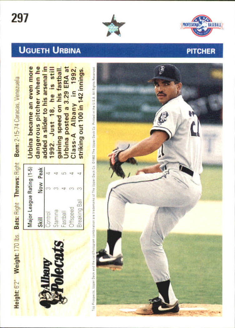 B1849- 1992 Upper Deck Minors BB Card #s 201-330+ -You Pick- 15+ FREE US SHIP