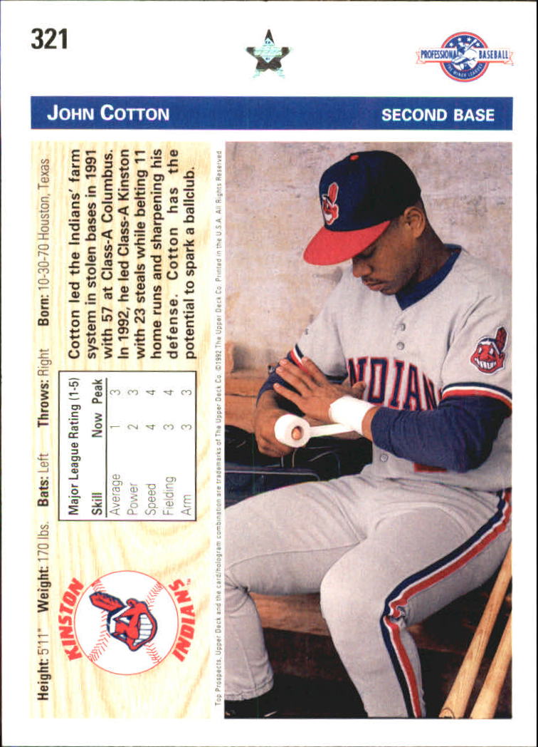 B1849- 1992 Upper Deck Minors BB Card #s 201-330+ -You Pick- 15+ FREE US SHIP