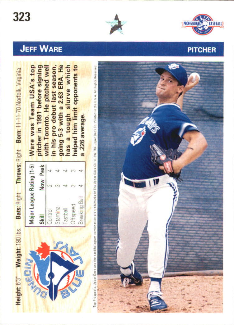 B1849- 1992 Upper Deck Minors BB Card #s 201-330+ -You Pick- 15+ FREE US SHIP