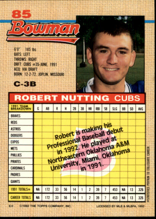thumbnail 29  - A6548- 1992 Bowman Baseball Cards 1-263 +Rookies -You Pick- 10+ FREE US SHIP
