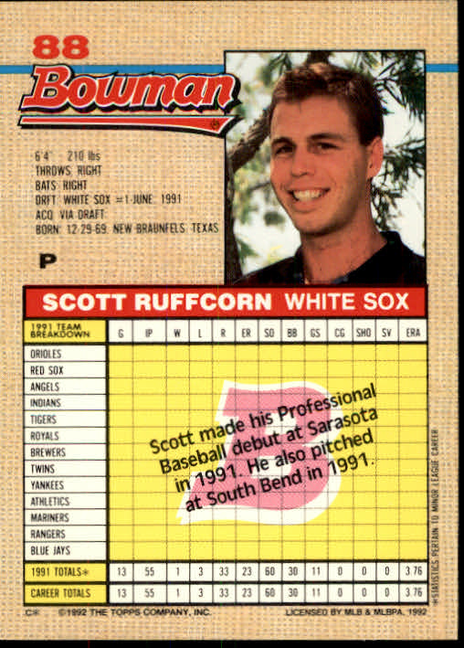 thumbnail 33  - A6548- 1992 Bowman Baseball Cards 1-263 +Rookies -You Pick- 10+ FREE US SHIP