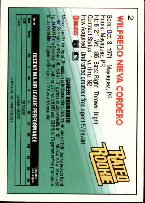 thumbnail 5 - A9587- 1992 Donruss Baseball Cards 1-250 +Rookies -You Pick- 10+ FREE US SHIP